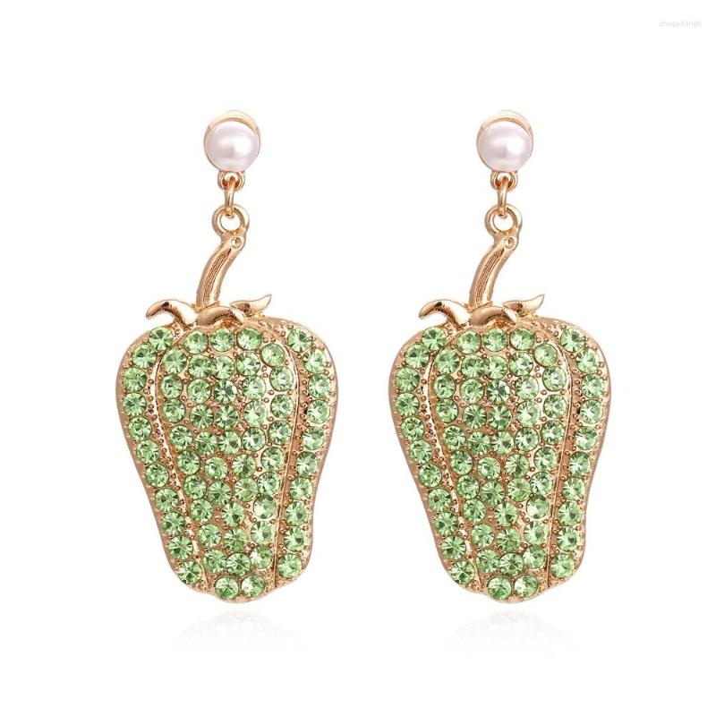 Dangle Earrings European Style Retro Pastoral Creative Personality Color Diamond Small Pepper Alloy Women CZLJ001
Dangle Earrings European Style Retro Pastoral Creative Personality Color Diamond Small Pepper Alloy Women CZLJ001