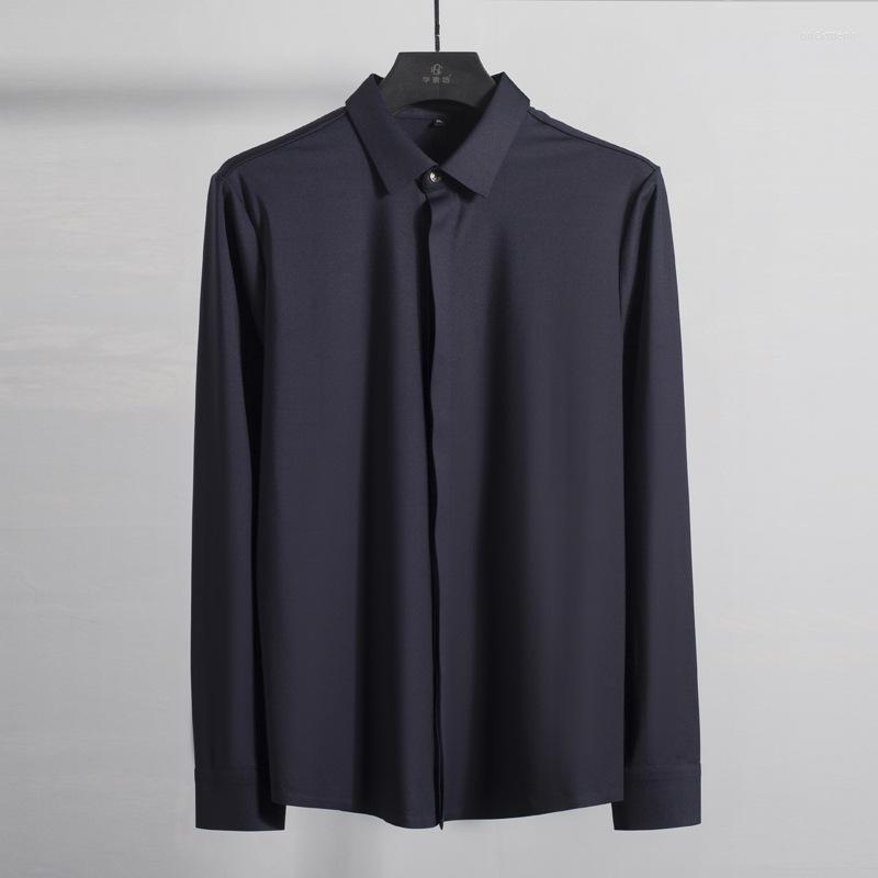 Men's Casual Shirts Autumn Winter Silky Male Luxury Long Sleeve Business And Man Fashion Slim Fit Mens Dress 3XL, Black
Men's Casual Shirts Autumn Winter Silky Male Luxury Long Sleeve Business And Man Fashion Slim Fit Mens Dress 3XL, Black