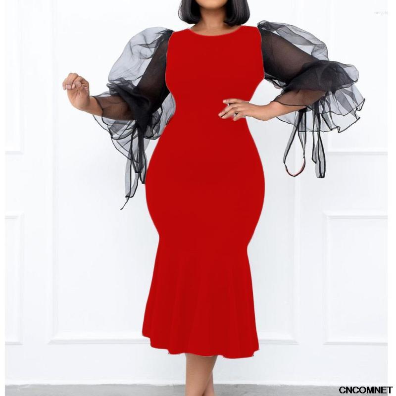 Casual Dresses Women Summer Solid Color Trumpet Dress Lace Zipper O-Neck Three Quarter Sleeveless High Waist Slim Hips Pencil Vestido Femme, Black
Casual Dresses Women Summer Solid Color Trumpet Dress Lace Zipper O-Neck Three Quarter Sleeveless High Waist Slim Hips Pencil Vestido Femme, Black