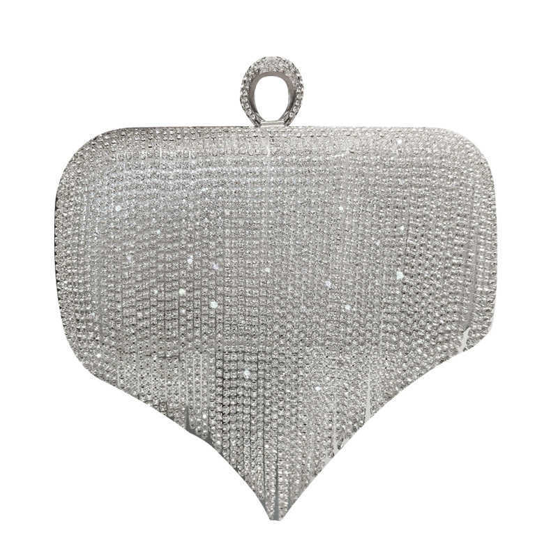 Clutch Bags Purse Diamond Inlaid Dinner Mini Tassel Celebrity Handbag Banquet Dress 221219