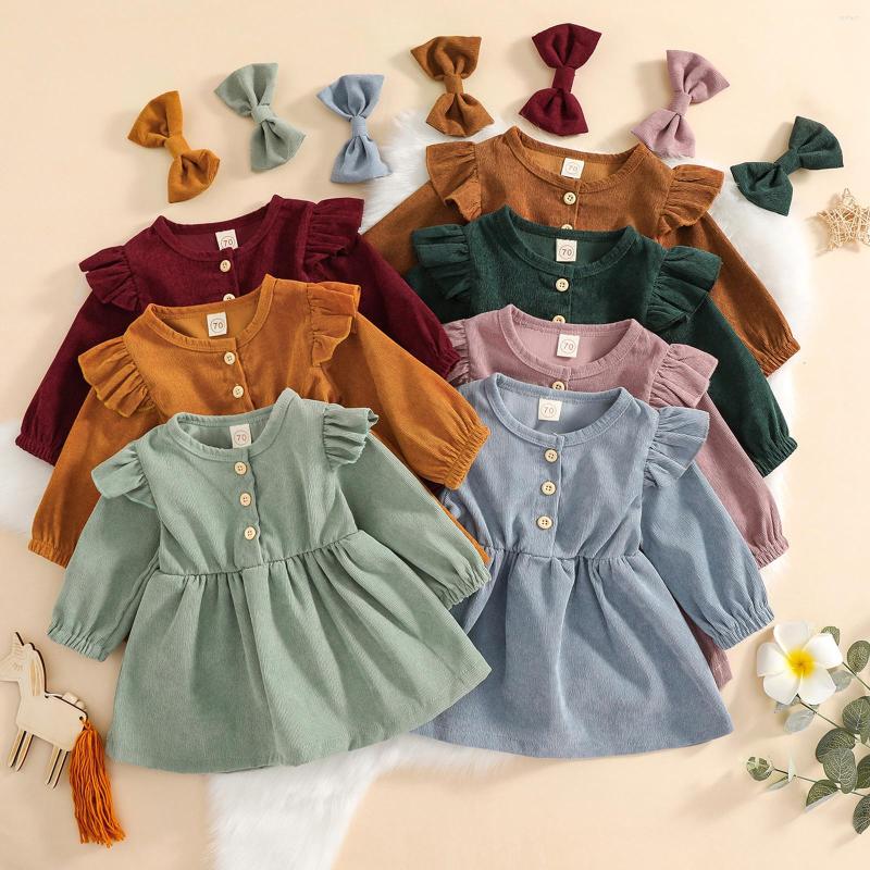 Girl Dresses Ma&Baby 0-4Years Born Infant Baby Kid Corduroy Dress Long Sleeve Ruffles Button For Girls Spring Autumn D35, Blue
Girl Dresses Ma&Baby 0-4Years Born Infant Baby Kid Corduroy Dress Long Sleeve Ruffles Button For Girls Spring Autumn D35, Blue
