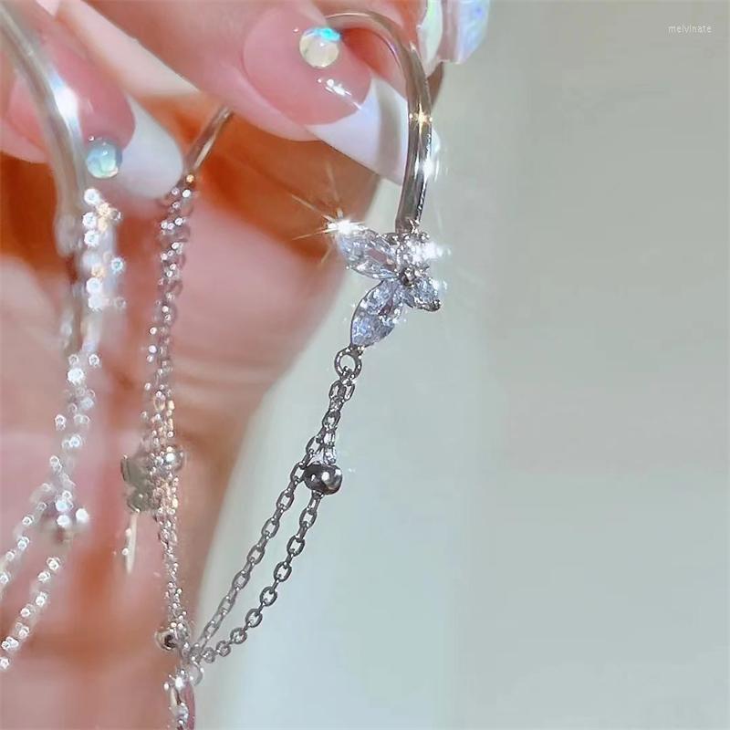 Charm Bracelets Elegant Silver Color Butterfly Bangle Bracelet For Women Girls Fashion Simple Shiny Zircon Party Jewelry Girlfriend Gifts
Charm Bracelets Elegant Silver Color Butterfly Bangle Bracelet For Women Girls Fashion Simple Shiny Zircon Party Jewelry Girlfriend Gifts