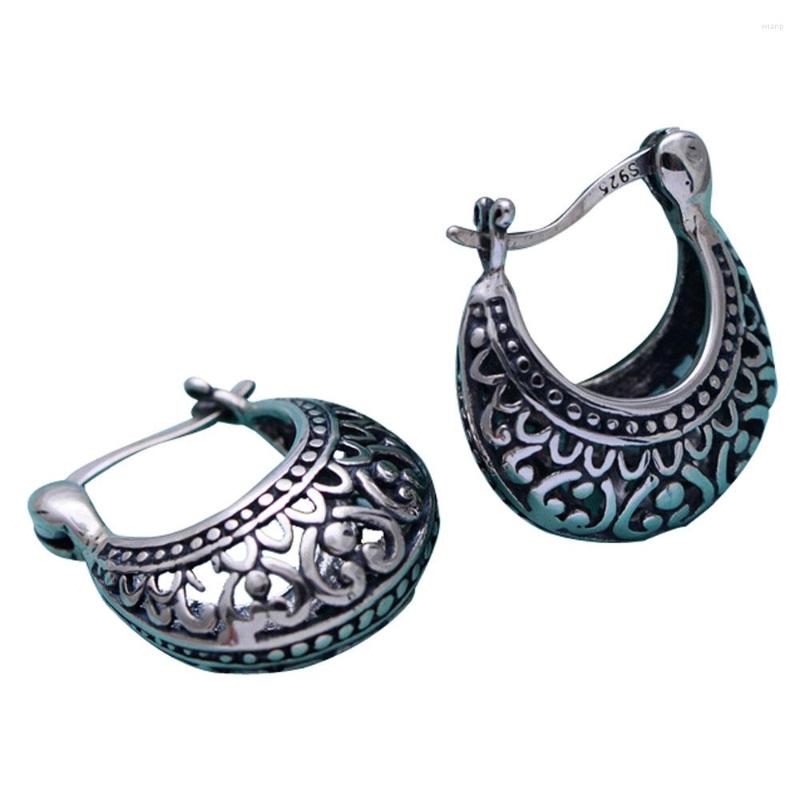 Dangle Earrings Jade Angel Vintage Hollowing Out Engraved Designs Sterling Silver Hoop Earring Christmas Gifts Mother's Day Birthday
Dangle Earrings Jade Angel Vintage Hollowing Out Engraved Designs Sterling Silver Hoop Earring Christmas Gifts Mother's Day Birthday