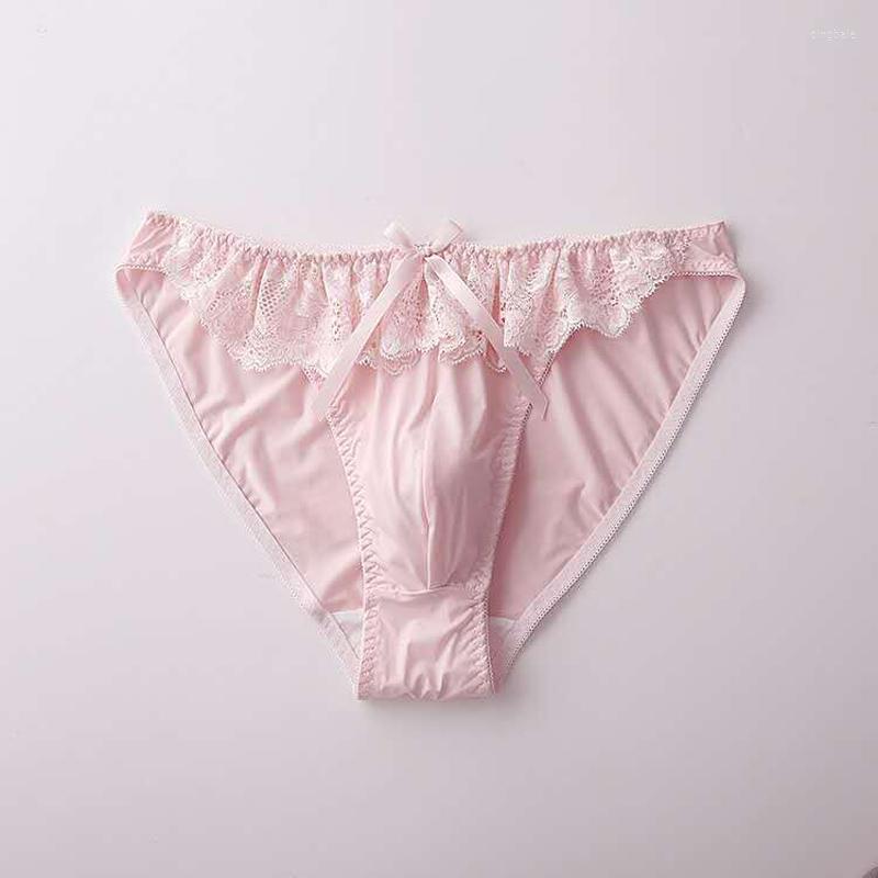 Underpants Sexy Gay Underwear Mens Briefs Lace Slip Soft And Comfortable Breathable Seamless Panties Cueca Men, Pink
Underpants Sexy Gay Underwear Mens Briefs Lace Slip Soft And Comfortable Breathable Seamless Panties Cueca Men, Pink
