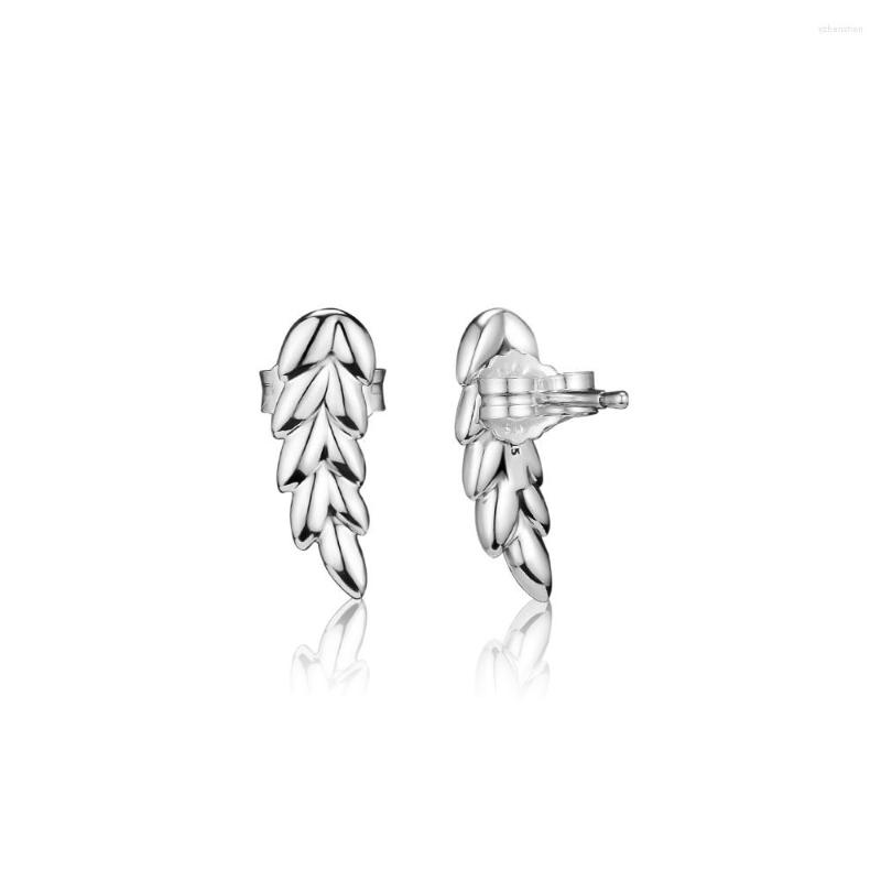 Stud Earrings QANDOCCI 925 Sterling Silver Curved Grains Earring For Women Accessories Wedding Europe Jewelry
Stud Earrings QANDOCCI 925 Sterling Silver Curved Grains Earring For Women Accessories Wedding Europe Jewelry