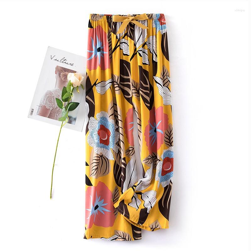 Women's Sleepwear Cotton Print Sleep Bottoms Womens Pajamas Summer Long Pants Elastic Waist Pijamas Home Wear Casual Lounge Nightwear, Picture 12
Women's Sleepwear Cotton Print Sleep Bottoms Womens Pajamas Summer Long Pants Elastic Waist Pijamas Home Wear Casual Lounge Nightwear, Picture 12