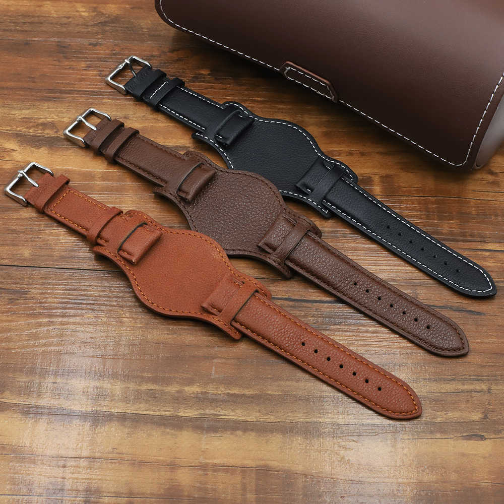 Watch Bands Genuine Leather Watchband 18mm 20mm 22mm Replacement Soft Watch Strap Black Brown Coffee Men Wrist Bracelets Sport Watchband T221213
Watch Bands Genuine Leather Watchband 18mm 20mm 22mm Replacement Soft Watch Strap Black Brown Coffee Men Wrist Bracelets Sport Watchband T221213
