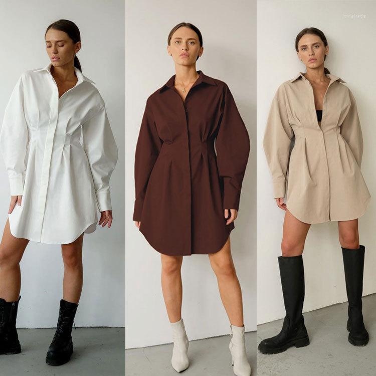 Casual Dresses Women Sexy V Neck Long Shirts Female Ladies Sleeve Shirt Vintage Elegant Party Blouse Dress For, White
Casual Dresses Women Sexy V Neck Long Shirts Female Ladies Sleeve Shirt Vintage Elegant Party Blouse Dress For, White