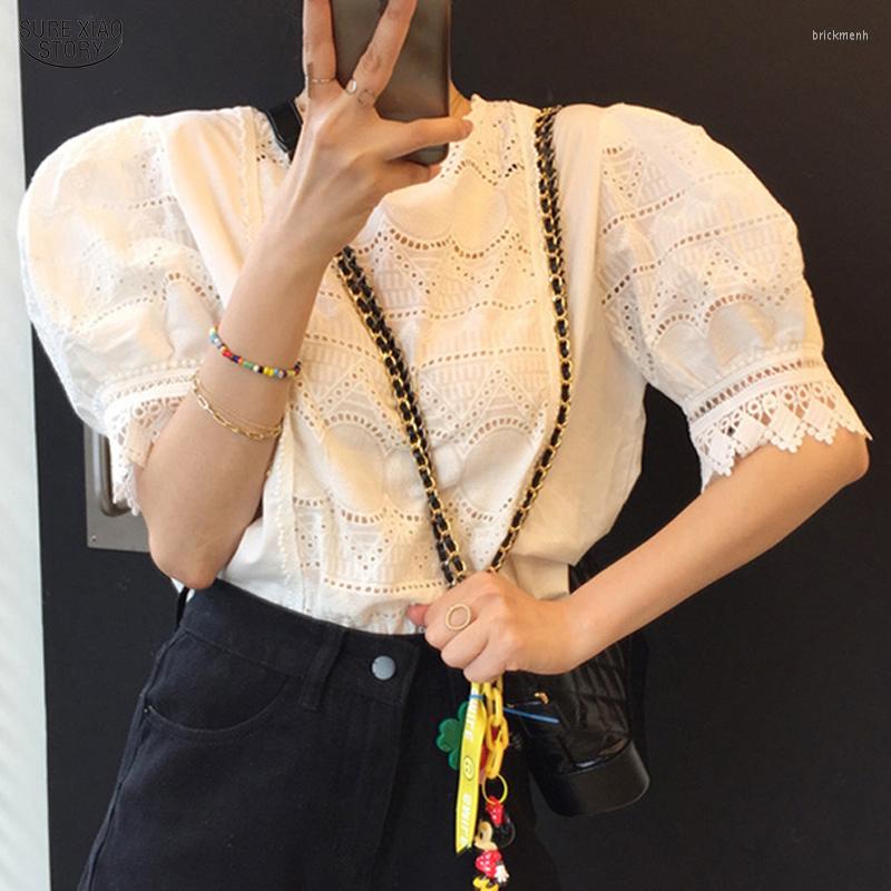 Women's Blouses Short Sleeve Women Shirts 2022 Summer Korean Style Hollow Out Casual O Neck Ladies Tops Female 15181, Apricot
Women's Blouses Short Sleeve Women Shirts 2022 Summer Korean Style Hollow Out Casual O Neck Ladies Tops Female 15181, Apricot