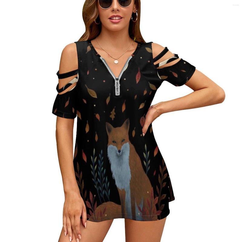 Women's T Shirts Autumn Women'S T-Shirt Summer Fashion Print Floral V-Neck Zipper Tshirt Hollow Pullover Ladies Top Night Garden, Nt
Women's T Shirts Autumn Women'S T-Shirt Summer Fashion Print Floral V-Neck Zipper Tshirt Hollow Pullover Ladies Top Night Garden, Nt