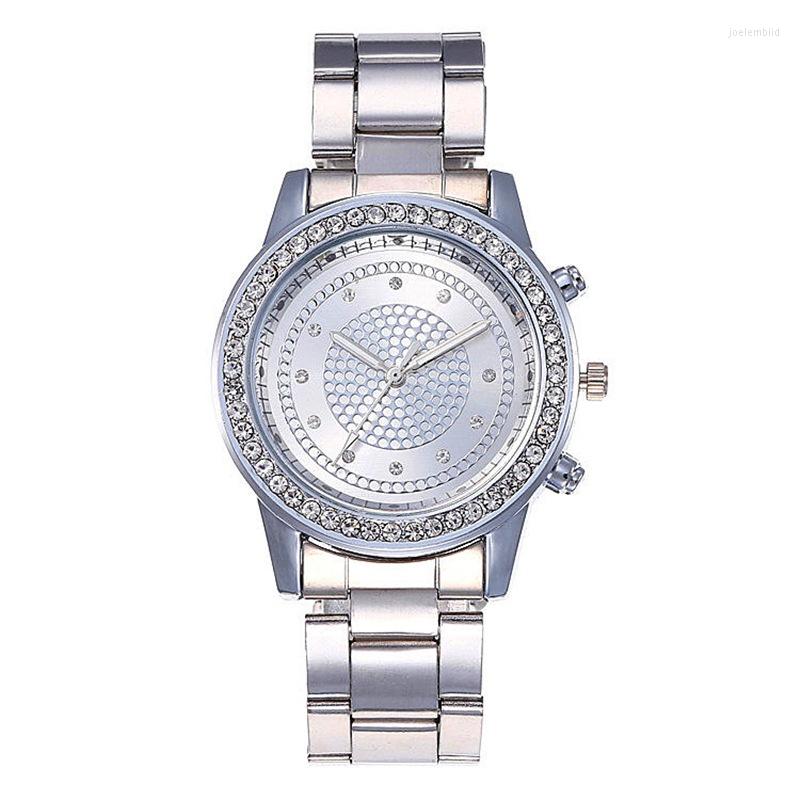Wristwatches Fashion Women's Quartz Watches Alloy Stainless Steel Watch Diamond Dial Simple Wristwatch Ladise Clock, Gold
Wristwatches Fashion Women's Quartz Watches Alloy Stainless Steel Watch Diamond Dial Simple Wristwatch Ladise Clock, Gold