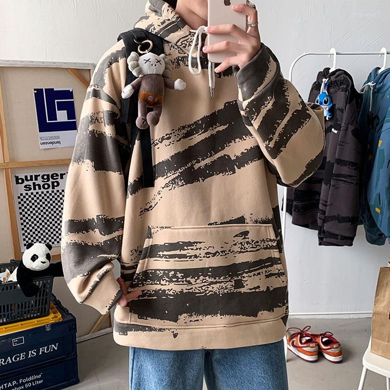 Men' Hoodies Men Thick Warm Camouflage Hoody Military Hoodie Harajuku Japanese Style Hooded Loose Top Pullovers Sweatshirts, Khaki
Men' Hoodies Men Thick Warm Camouflage Hoody Military Hoodie Harajuku Japanese Style Hooded Loose Top Pullovers Sweatshirts, Khaki