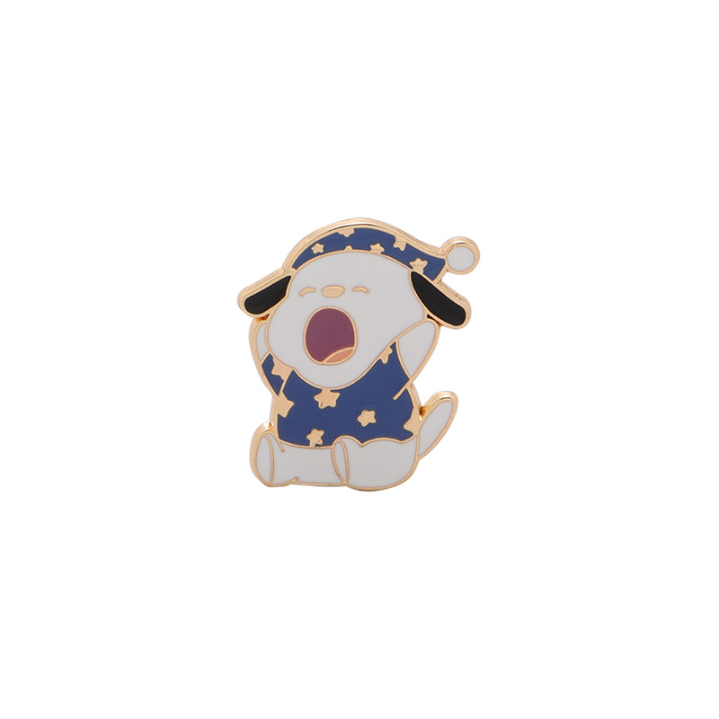 Sleeping White Dog Brooches for Girls Cartoon Gold Plated Animal Enamel Pins Anime Badges Alloy Fashion Jewelry Gift Accessories
Sleeping White Dog Brooches for Girls Cartoon Gold Plated Animal Enamel Pins Anime Badges Alloy Fashion Jewelry Gift Accessories