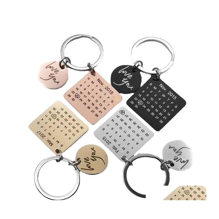 Key Rings Personalized Calendar Keychain Hand Carved Highlighted With Heart Date Keyring Stainless Steel Valentines Day Gift 3013 Q2 Otmcj
Key Rings Personalized Calendar Keychain Hand Carved Highlighted With Heart Date Keyring Stainless Steel Valentines Day Gift 3013 Q2 Otmcj