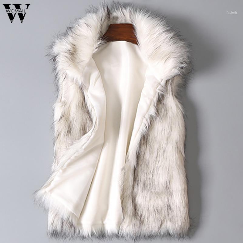 Women' Vests Wool Vest Colored Casual Faux Fur Coat Ladies Stand Collar Jacket, White
Women' Vests Wool Vest Colored Casual Faux Fur Coat Ladies Stand Collar Jacket, White