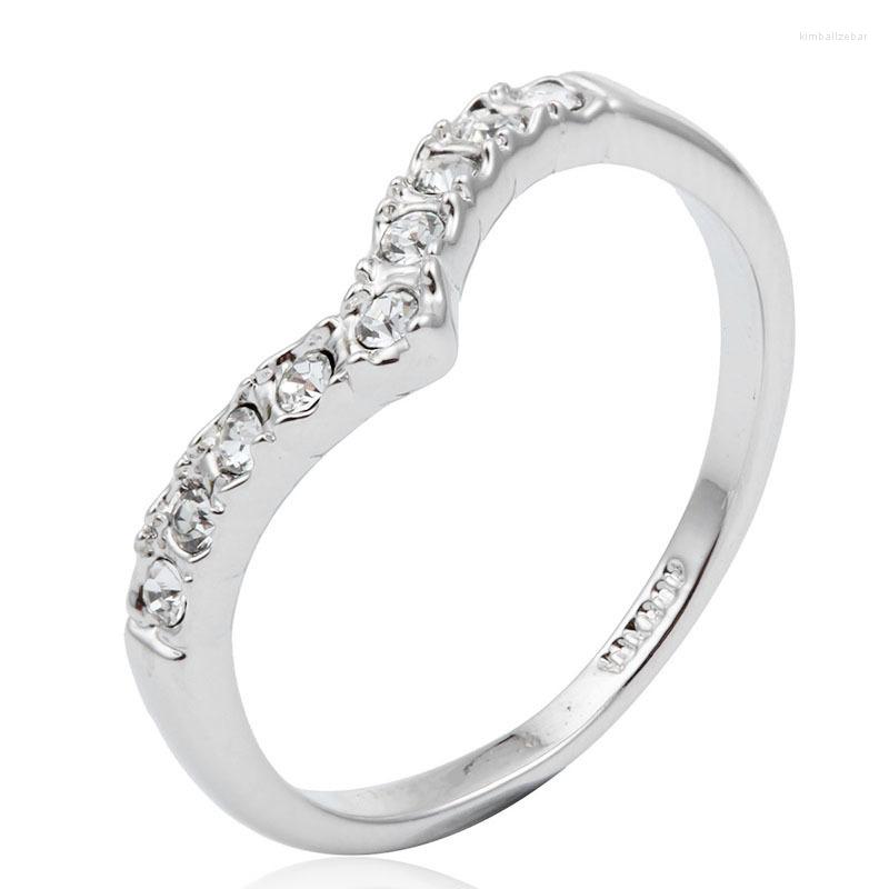 Wedding Rings White Gold Color Cluster Crystals Arrow Engagement Band For Women Girls Anillos Bague Anel Feminino Aneis Jewelry
Wedding Rings White Gold Color Cluster Crystals Arrow Engagement Band For Women Girls Anillos Bague Anel Feminino Aneis Jewelry