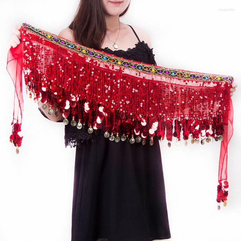 Stage Wear Belly Dance Belt Costumes Sequins Tassel Hip Scarf For Women Dancing Belts Performance Props Waist Chain
Stage Wear Belly Dance Belt Costumes Sequins Tassel Hip Scarf For Women Dancing Belts Performance Props Waist Chain