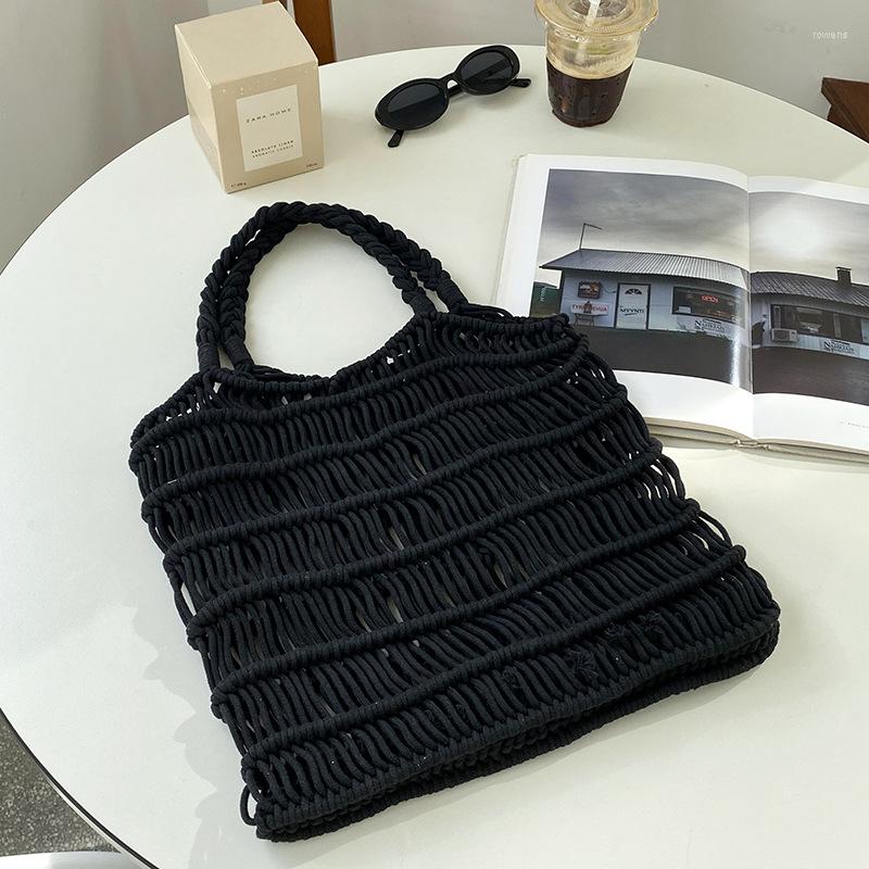Evening Bags Hylhexyr Bohemian Summer Handbag Women Cotton Crochet Tote Bag Handmade Woven Hollow Out Beach Shoulder Purse, Black
Evening Bags Hylhexyr Bohemian Summer Handbag Women Cotton Crochet Tote Bag Handmade Woven Hollow Out Beach Shoulder Purse, Black