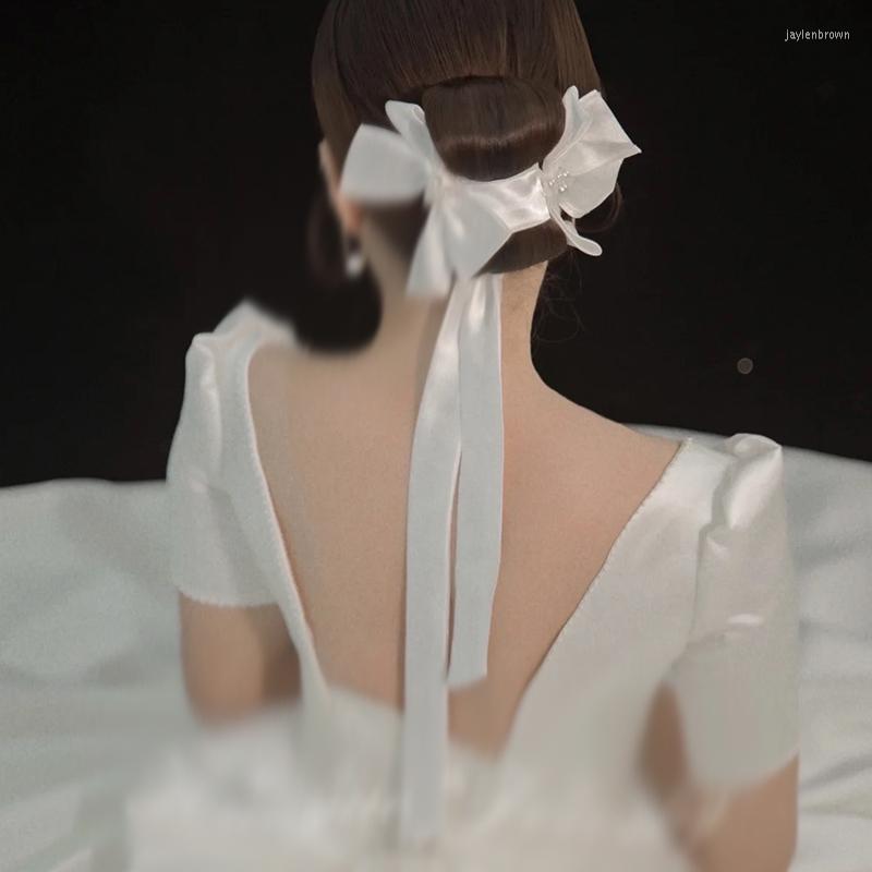 Headpieces 1 Set Bride Hairband Bowknot Hairpin Ribbon Korean Style Retro Wedding Supplies Accessories Decor Women Girl Gift
Headpieces 1 Set Bride Hairband Bowknot Hairpin Ribbon Korean Style Retro Wedding Supplies Accessories Decor Women Girl Gift