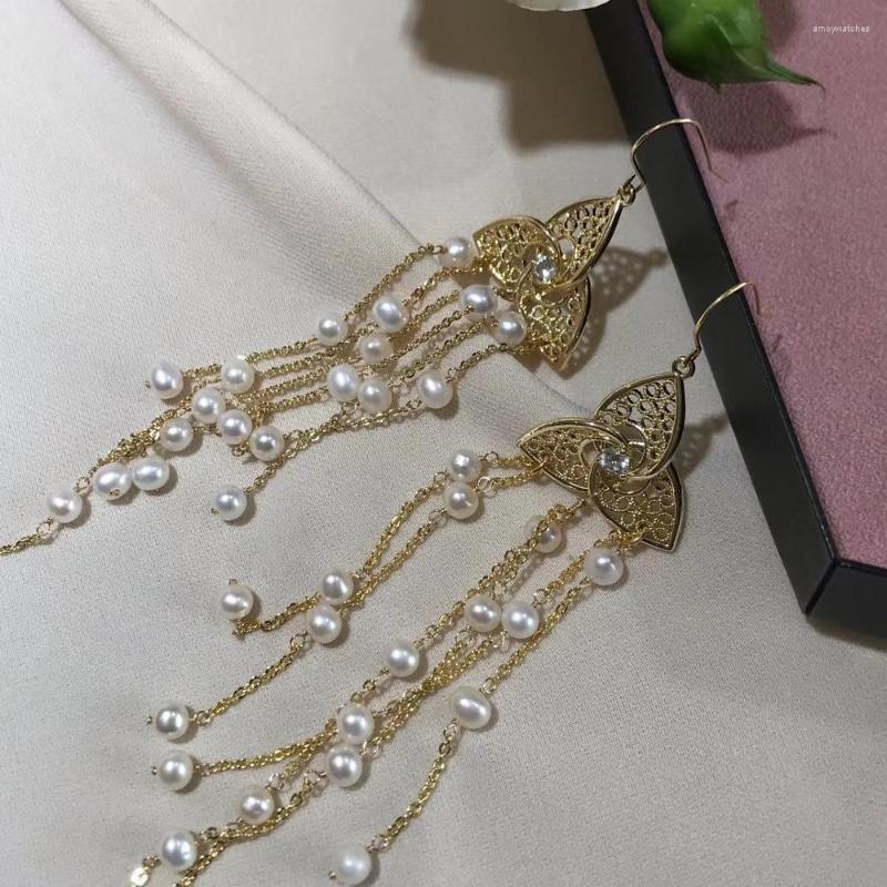 Dangle Earrings Handpicked White Round Freshwater Pearls Drop-Earrings Dreamcatcher Tassels Pearl Women For Jewelry Gift Wedding Decor
Dangle Earrings Handpicked White Round Freshwater Pearls Drop-Earrings Dreamcatcher Tassels Pearl Women For Jewelry Gift Wedding Decor