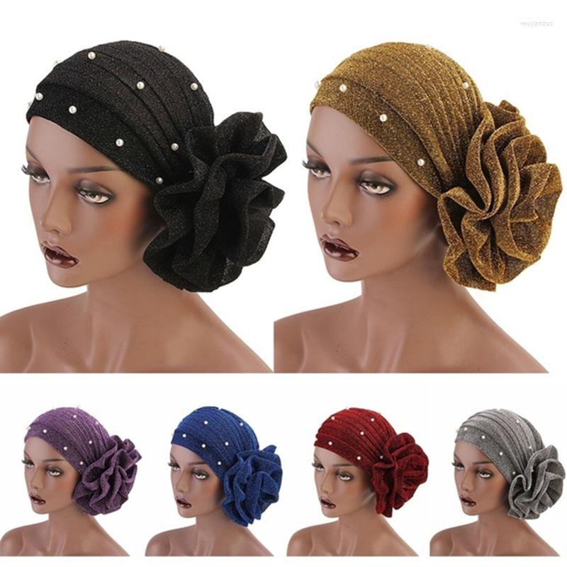 Ethnic Clothing Elegant Pearls Shiny Silk Turban Cap Women Muslim Hijab Islamic Jersey Chemo Big Flower Head Scarf Ladies Wrap CoverEle
Ethnic Clothing Elegant Pearls Shiny Silk Turban Cap Women Muslim Hijab Islamic Jersey Chemo Big Flower Head Scarf Ladies Wrap CoverEle