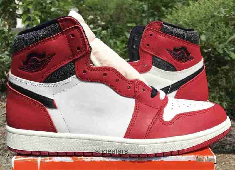 Authentic 1 High OG Shoes Lost Found Chicago Reimagined Cracked Leather Varsity Red Black Sail Muslin Men Outdoor Sneakers With
Authentic 1 High OG Shoes Lost Found Chicago Reimagined Cracked Leather Varsity Red Black Sail Muslin Men Outdoor Sneakers With