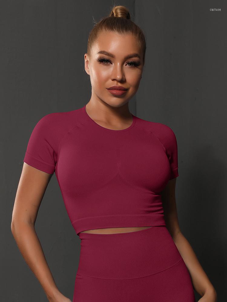 Active Shirts High Stretch Seamless Yoga Sports T-shirts Gym Fitness Shockproof Crop Top Cycling Jogging Breathable Women Sport Tank, Black
Active Shirts High Stretch Seamless Yoga Sports T-shirts Gym Fitness Shockproof Crop Top Cycling Jogging Breathable Women Sport Tank, Black