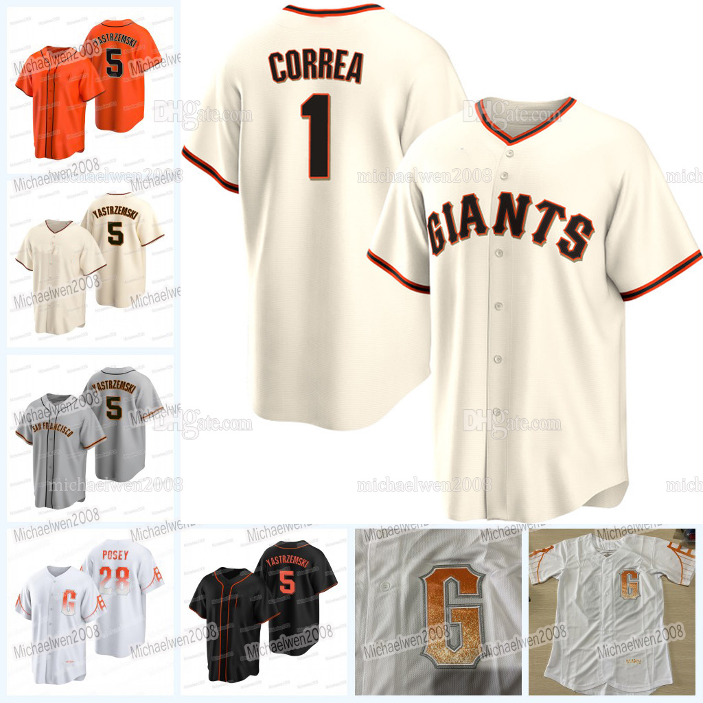 1 Carlos Correa Jersey Buster Posey SF Brandon Crawford Giants 5 Mike Yastrzemski Baseball Jerseys Joey Bart Logan Webb Joc Pederson Brandon, Men cool base
1 Carlos Correa Jersey Buster Posey SF Brandon Crawford Giants 5 Mike Yastrzemski Baseball Jerseys Joey Bart Logan Webb Joc Pederson Brandon, Men cool base