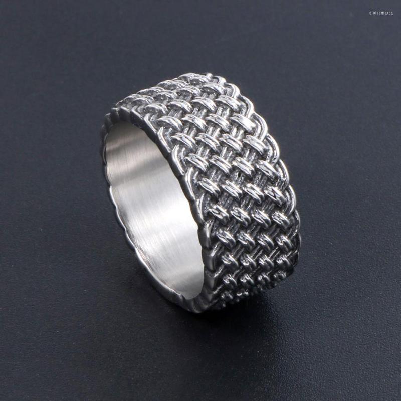 Cluster Rings Braided Stainless Steel For Men Vintage Classic Ring Man Fashion Cool Metal Biker Jewelry Accessories Finger
Cluster Rings Braided Stainless Steel For Men Vintage Classic Ring Man Fashion Cool Metal Biker Jewelry Accessories Finger