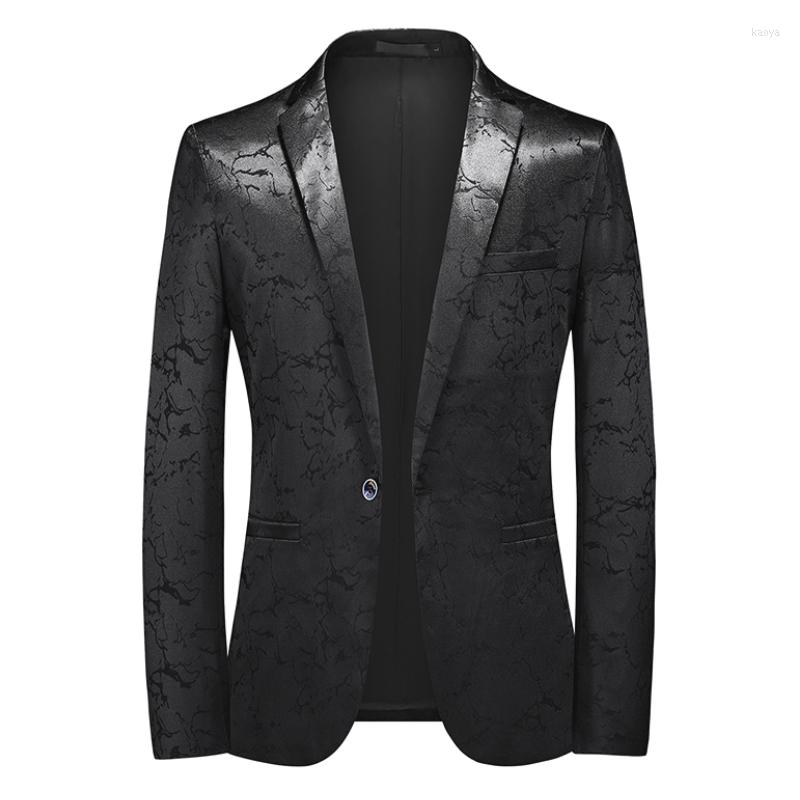 Men' Suits Fashion Autumn Men' Casual Pattern Boutique Business Personalized Printing Slim Fit Suit Coat Blazers Jacket Dress, Black
Men' Suits Fashion Autumn Men' Casual Pattern Boutique Business Personalized Printing Slim Fit Suit Coat Blazers Jacket Dress, Black