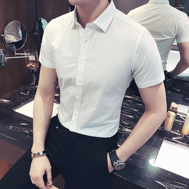 Men' Casual Shirts White Shirt Men' Short Sleeve Business Suit Korean Version Slim Young 2022 Summer Ironing Professional Plain Color, Black
Men' Casual Shirts White Shirt Men' Short Sleeve Business Suit Korean Version Slim Young 2022 Summer Ironing Professional Plain Color, Black
