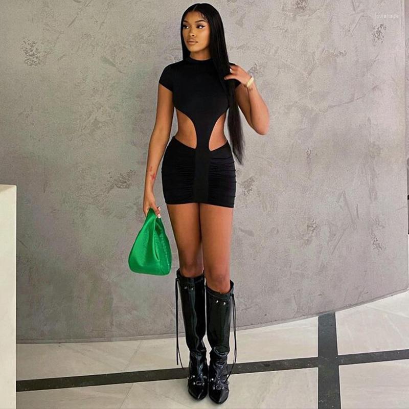 Casual Dresses Zoctuo Summer Ruched Sexy Y2K Clothes Hollow Out Short Sleeve O-Neck Bodycon Mini For Women Club Party Elegant Outfits, Black
Casual Dresses Zoctuo Summer Ruched Sexy Y2K Clothes Hollow Out Short Sleeve O-Neck Bodycon Mini For Women Club Party Elegant Outfits, Black