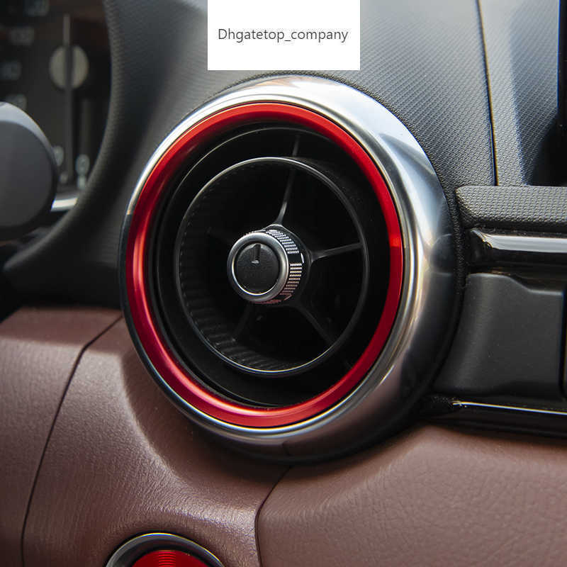 Accessories Car AC Air Outlet Conditioning Cover Ring Vent Decoration Trim For Mazda MX5 mazda 2 CX3 MX-5 RF ND
Accessories Car AC Air Outlet Conditioning Cover Ring Vent Decoration Trim For Mazda MX5 mazda 2 CX3 MX-5 RF ND