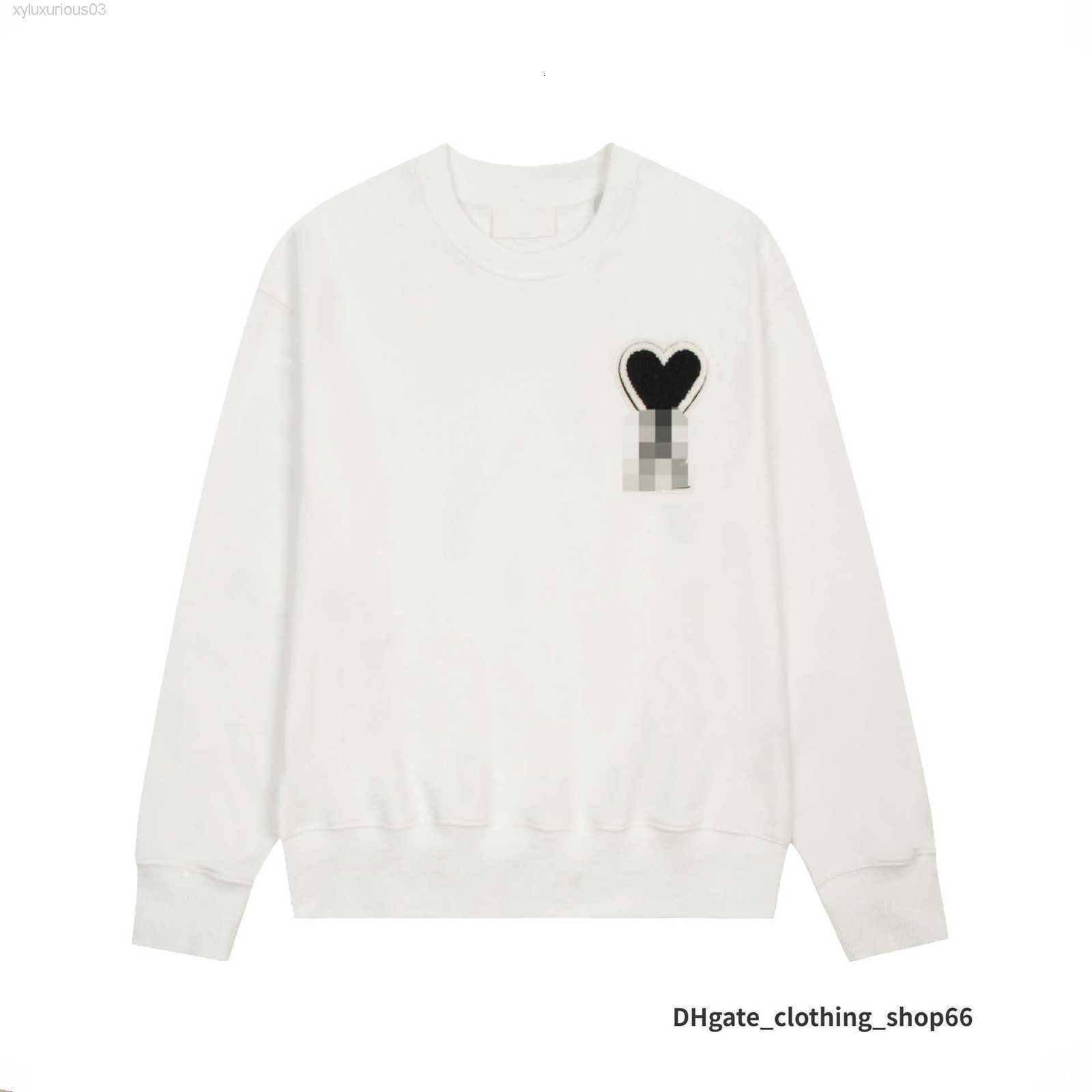Hoodie Male and Female Designers Amis Paris Hooded Quality Sweater Embroidered Red Love Winter Round Neck Jumper Couple Sweatshirts Tm3
Hoodie Male and Female Designers Amis Paris Hooded Quality Sweater Embroidered Red Love Winter Round Neck Jumper Couple Sweatshirts Tm3