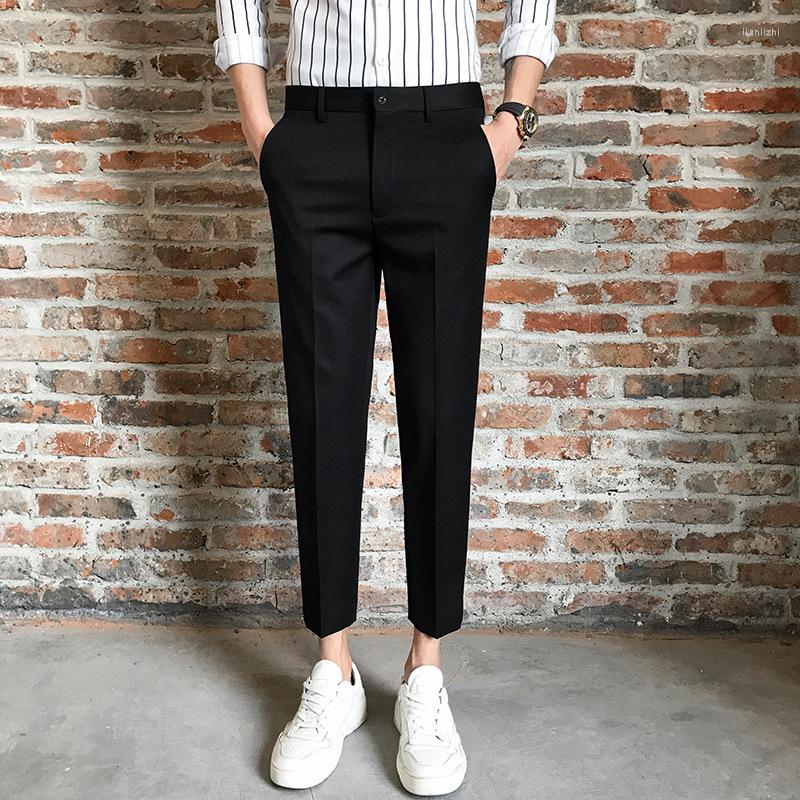 Men's Suits MRMT 2022 Brand Men's Drape Nine-Point Trousers Thickened Casual Pants Business Stretch Slim-Fit, Black
Men's Suits MRMT 2022 Brand Men's Drape Nine-Point Trousers Thickened Casual Pants Business Stretch Slim-Fit, Black