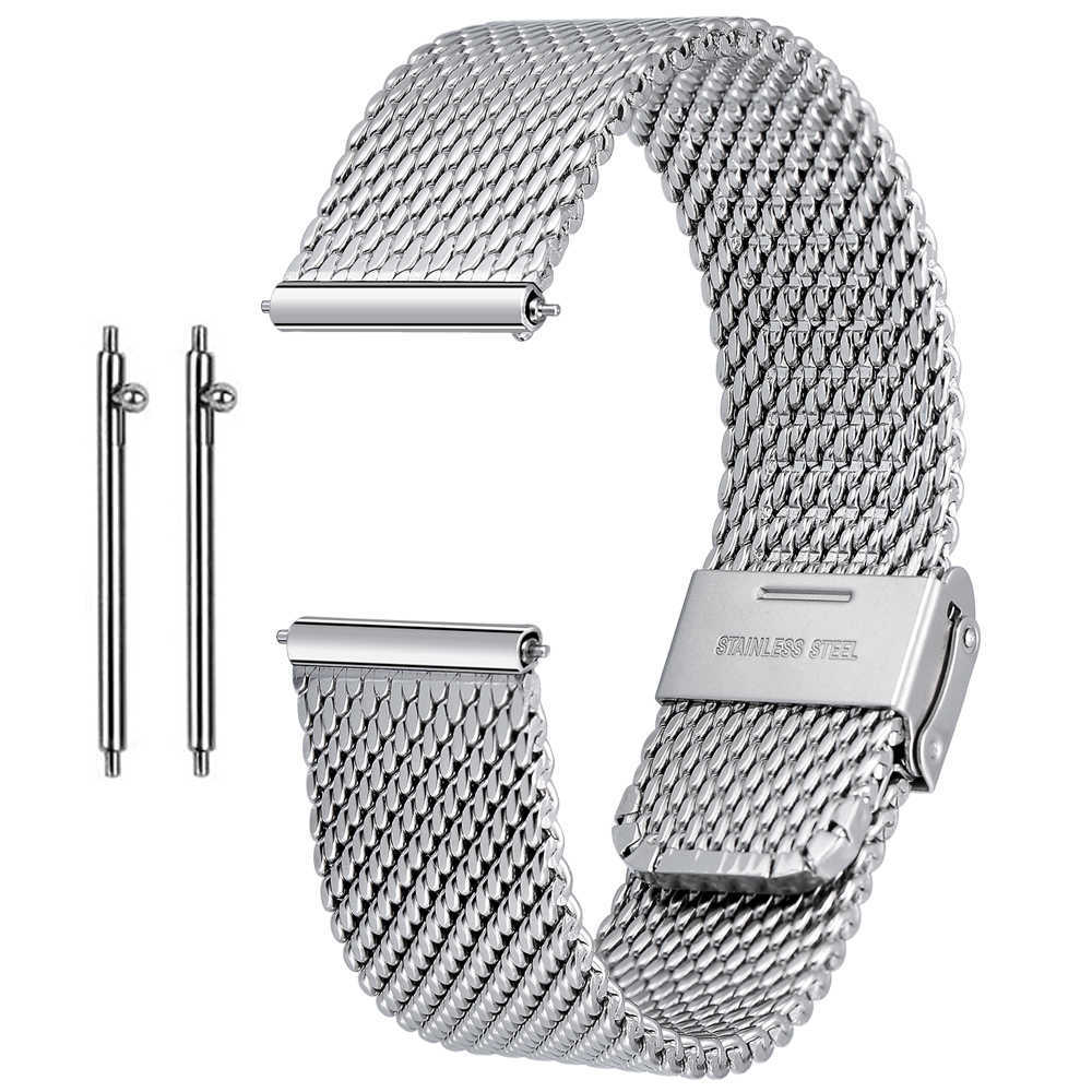 Watch Bands Watch Band Stainless Steel Metal Mesh Quick Release Strap Milanese Bracelet for Replacement Easy Resize Watch Clasp Waterpoof T221213
Watch Bands Watch Band Stainless Steel Metal Mesh Quick Release Strap Milanese Bracelet for Replacement Easy Resize Watch Clasp Waterpoof T221213