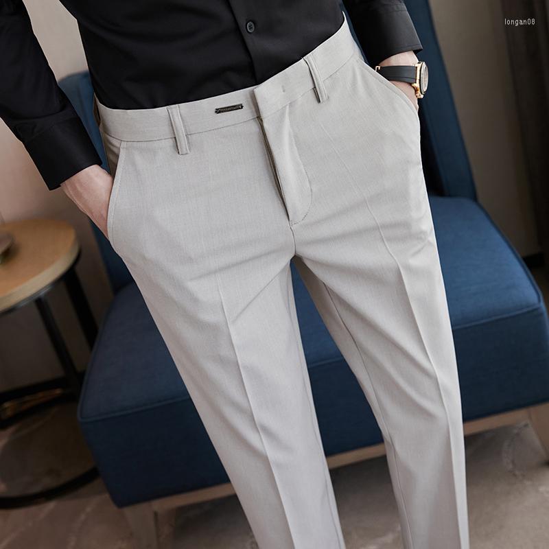 Men's Suits 2022 Spring Solid Color Men's Suit Pants Formal Business Office Social Dress Casual Slim Fit Wedding Groom Trousers, Beige grey
Men's Suits 2022 Spring Solid Color Men's Suit Pants Formal Business Office Social Dress Casual Slim Fit Wedding Groom Trousers, Beige grey