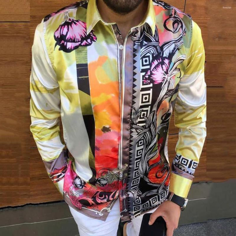 Men's Casual Shirts Fashionable Long Sleeve Male Fall Shirt Vintage Printing Turn-down Collar Men Autumn Top For Dating, White
Men's Casual Shirts Fashionable Long Sleeve Male Fall Shirt Vintage Printing Turn-down Collar Men Autumn Top For Dating, White
