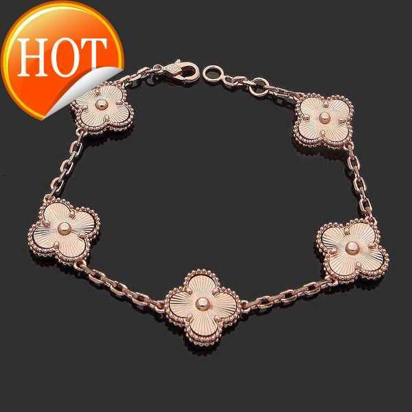 Luxury Designer Link Chain Bracelet Four-leaf Cleef Clover Womens Fashion 18k Gold Bracelets Jewelry U6 3MRWD
Luxury Designer Link Chain Bracelet Four-leaf Cleef Clover Womens Fashion 18k Gold Bracelets Jewelry U6 3MRWD