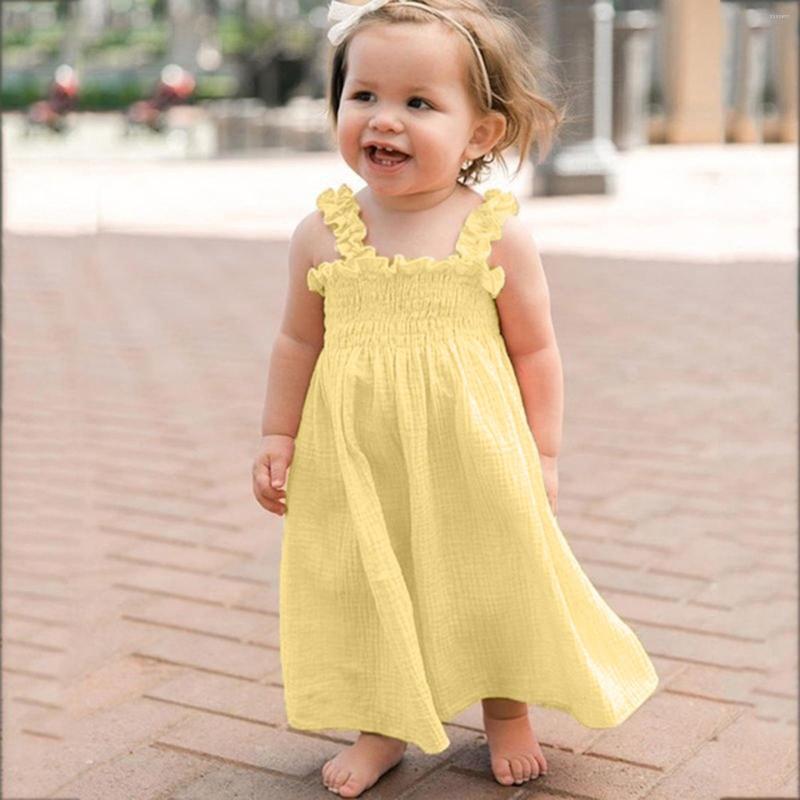 Girl Dresses Kids Girls Dress Toddler Solid Cotton Linen Sleeveless Beach Straps Ruffles Princess Fashion Party Pageant, Pink
Girl Dresses Kids Girls Dress Toddler Solid Cotton Linen Sleeveless Beach Straps Ruffles Princess Fashion Party Pageant, Pink