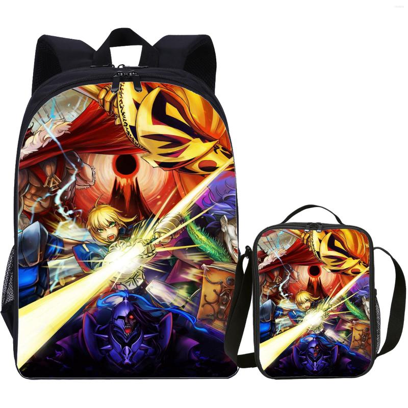 School Bags Fate Zero Backpack Boys Girls With Lunch Box Kids Cartoon Travel Schoolbags And Cooler Bag Suit Season, 15
School Bags Fate Zero Backpack Boys Girls With Lunch Box Kids Cartoon Travel Schoolbags And Cooler Bag Suit Season, 15