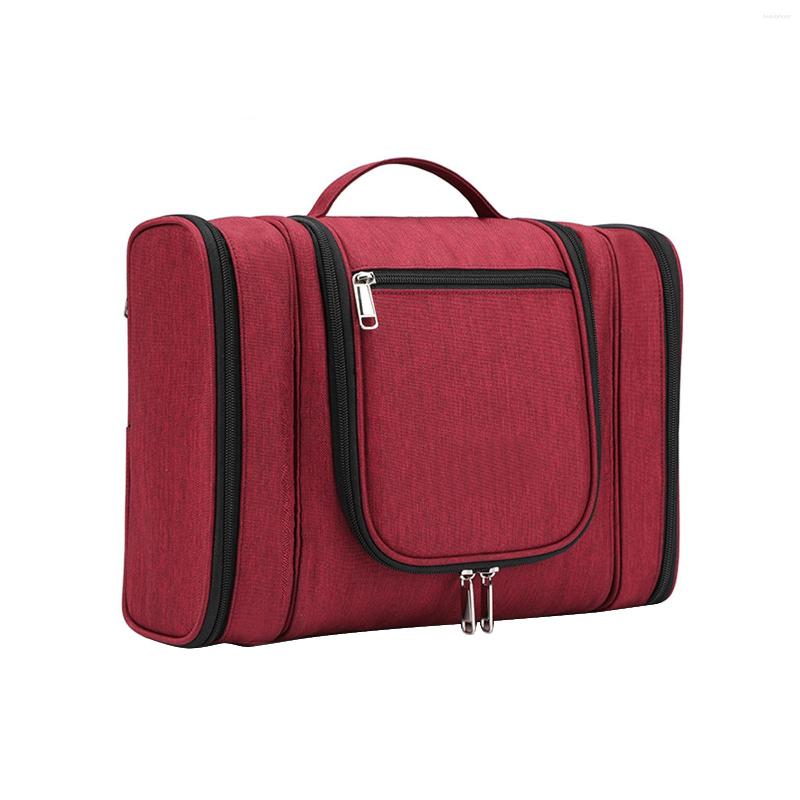 Cosmetic Bags Upper Handle Multi Pocket Storage Gym Detachable For Hanging With Hook Business Trip Zipper Cosmetics Travel Wash Bag Portable, Grey
Cosmetic Bags Upper Handle Multi Pocket Storage Gym Detachable For Hanging With Hook Business Trip Zipper Cosmetics Travel Wash Bag Portable, Grey