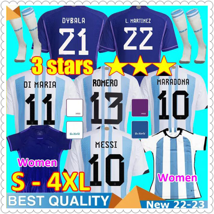 3 Star 2022 Argentina soccer Jersey fans player version Home away pre-match 3XL 4XL Men Kids kit socks football shirt
3 Star 2022 Argentina soccer Jersey fans player version Home away pre-match 3XL 4XL Men Kids kit socks football shirt