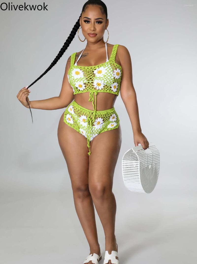 Women' Tracksuits Olivekwok Knitted Pink Outfits For Women Sexy Hollow Out Two Piece Sets Sleeveless Cami And Shorts Suits High Street, Green
Women' Tracksuits Olivekwok Knitted Pink Outfits For Women Sexy Hollow Out Two Piece Sets Sleeveless Cami And Shorts Suits High Street, Green