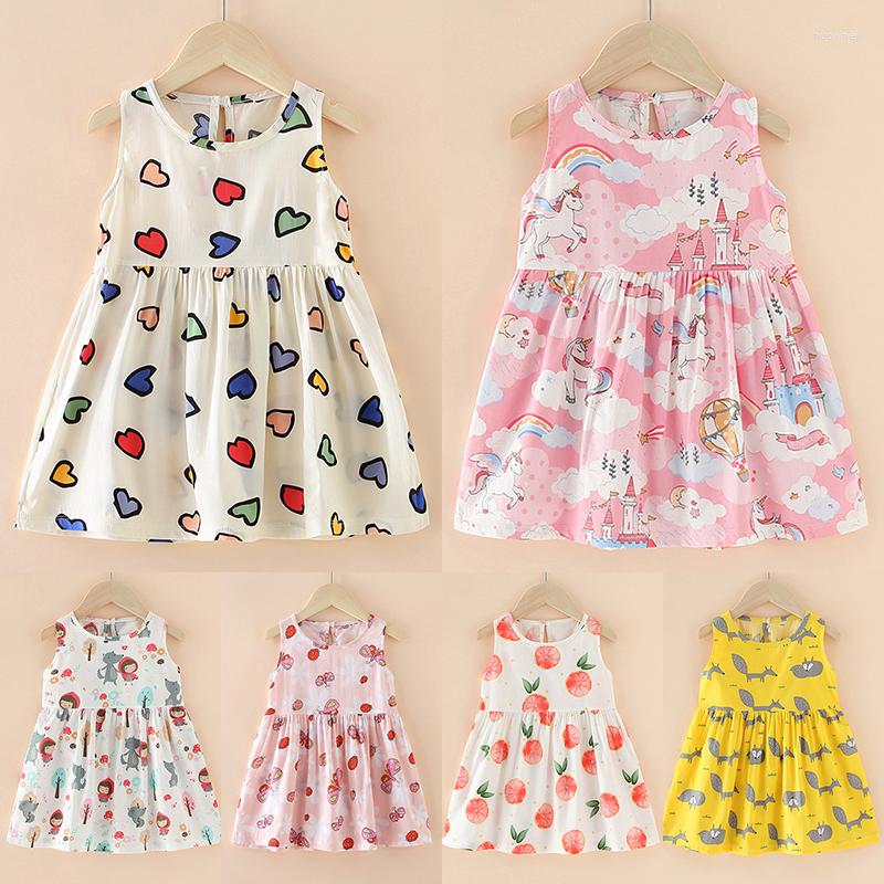Girl Dresses Kids Girls Sleeveless Dress For Party Summer Cotton Baby Princess Love Rainbow Casual Print Children Clothes 1-6Y, White heart
Girl Dresses Kids Girls Sleeveless Dress For Party Summer Cotton Baby Princess Love Rainbow Casual Print Children Clothes 1-6Y, White heart