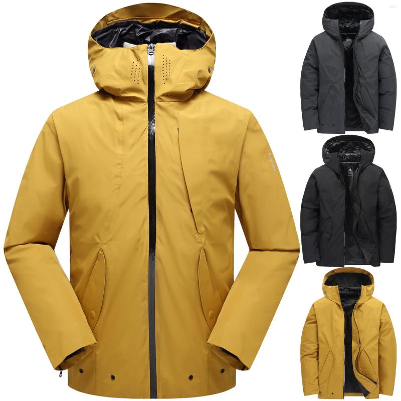 Men's Down 2 In 1 Winter Warm Mens White Duck Fill Top Quality Liner Detachable Hooded Casual Thick Jacket Coat Male Puffer Parkas, Black
Men's Down 2 In 1 Winter Warm Mens White Duck Fill Top Quality Liner Detachable Hooded Casual Thick Jacket Coat Male Puffer Parkas, Black