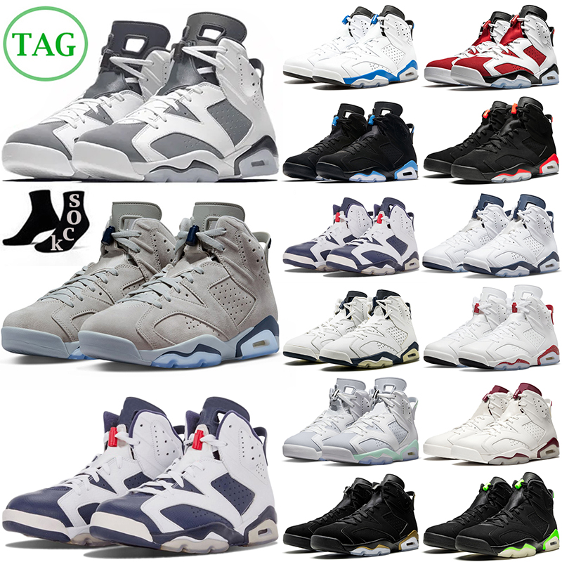 6 6s Basketball Shoes Cool Grey Toro University Blue Red Oreo Georgetown Midnight Navy Cactus Jack Black Infrared UNC mens trainers outdoor sports sneakers new, #1
6 6s Basketball Shoes Cool Grey Toro University Blue Red Oreo Georgetown Midnight Navy Cactus Jack Black Infrared UNC mens trainers outdoor sports sneakers new, #1