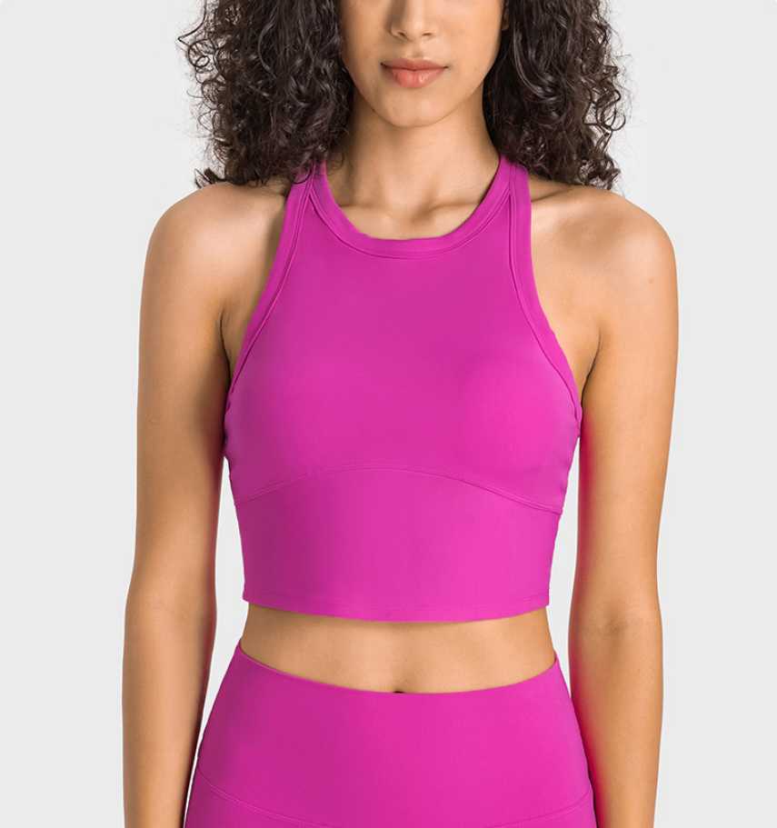 LU-001 Yoga Vest Women's Tank Tops Shock Proof Sports Bra Running Fitness Gym Clothes Lady Shirts, White
LU-001 Yoga Vest Women's Tank Tops Shock Proof Sports Bra Running Fitness Gym Clothes Lady Shirts, White