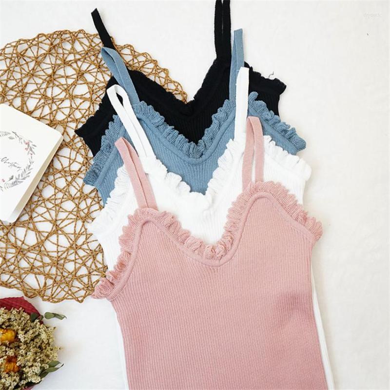 Camisoles & Tanks Spring Big Size Vintage Women Knitted Vest Solid Girl Slim V-neck Tank Summer Outfits Lady Elastic Bottomings WZ826, Black
Camisoles & Tanks Spring Big Size Vintage Women Knitted Vest Solid Girl Slim V-neck Tank Summer Outfits Lady Elastic Bottomings WZ826, Black