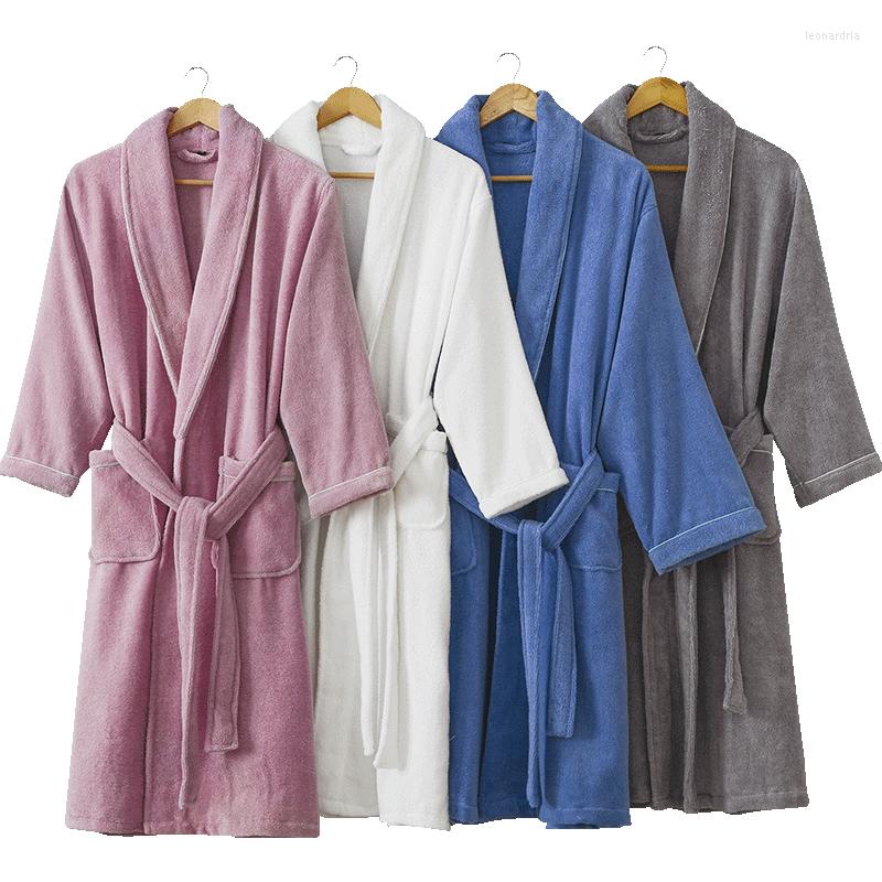 Men's Sleepwear Bathrobe Men Winter Thick Warm Long Plus Size Towel Fleece Soft Nightgowns Bridesmaid Kimono Bath Robes Dressing Gown, Blue
Men's Sleepwear Bathrobe Men Winter Thick Warm Long Plus Size Towel Fleece Soft Nightgowns Bridesmaid Kimono Bath Robes Dressing Gown, Blue